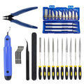 32PCS 3D Print Tool Kit Includes Debur Tool Cleaning Finishing Tool 3D Print Accessories for Cleaning Deburring 3D Printing - Tango's Tech32PCS 3D Print Tool Kit Includes Debur Tool Cleaning Finishing Tool 3D Print Accessories for Cleaning Deburring 3D PrintingTango's TechTango's Tech