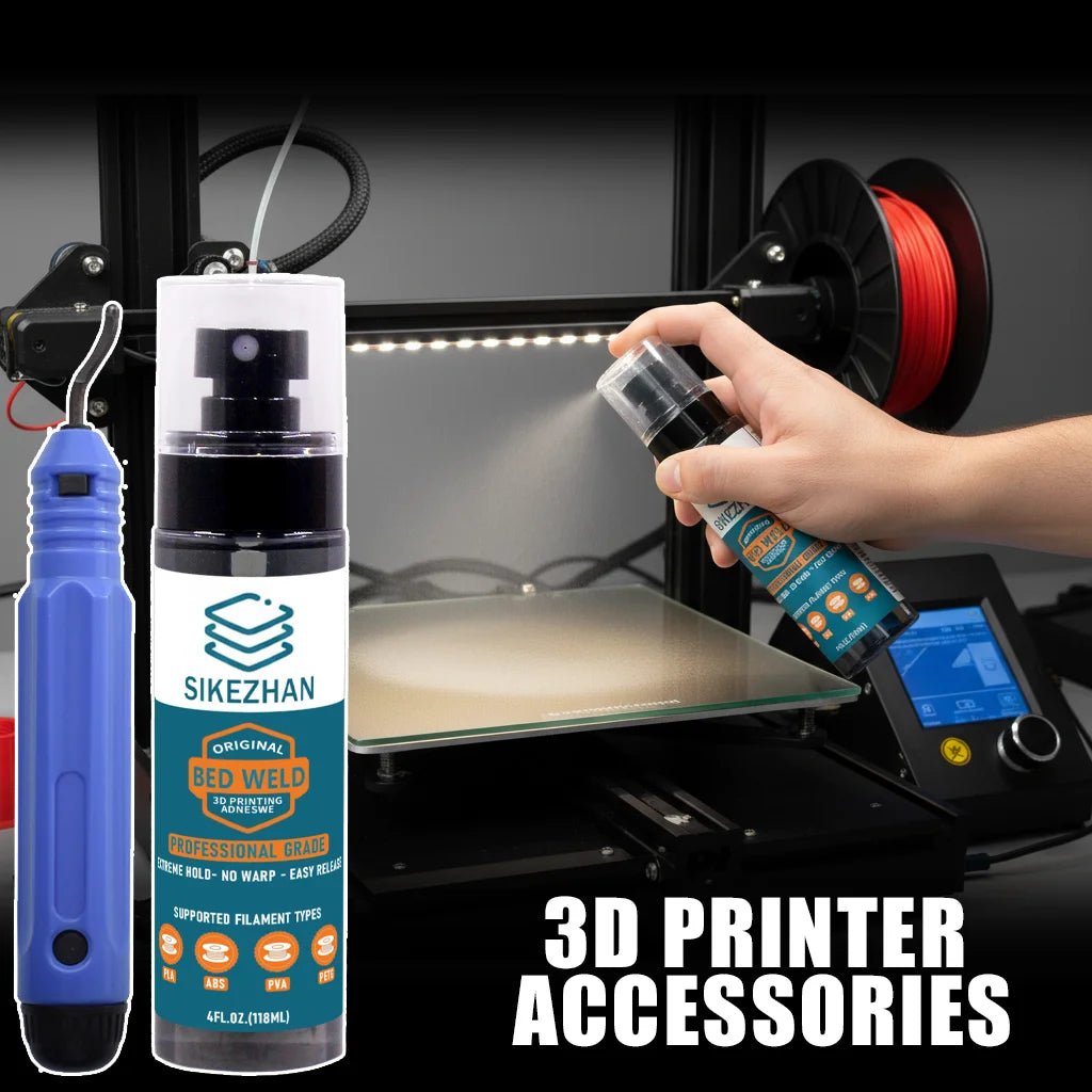 3D Printer Adhesive Spray + Deburring Tool，Enhance Bed Adhesion，Warp Control, Easy Release，Edge Cleanup for PLA/ABS/PETG Prints - Tango's Tech3D Printer Adhesive Spray + Deburring Tool，Enhance Bed Adhesion，Warp Control, Easy Release，Edge Cleanup for PLA/ABS/PETG PrintsTango's TechTango's Tech