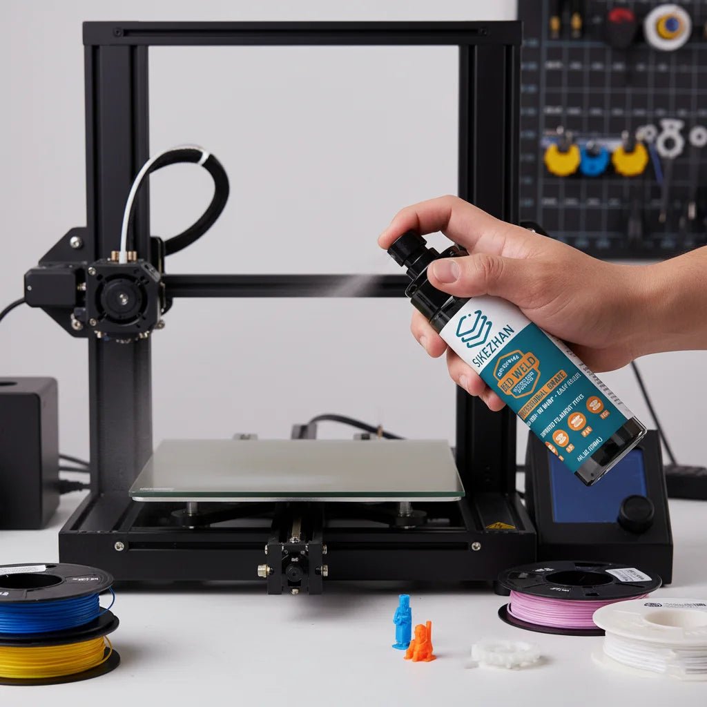 3D Printer Adhesive Spray + Deburring Tool，Enhance Bed Adhesion，Warp Control, Easy Release，Edge Cleanup for PLA/ABS/PETG Prints - Tango's Tech3D Printer Adhesive Spray + Deburring Tool，Enhance Bed Adhesion，Warp Control, Easy Release，Edge Cleanup for PLA/ABS/PETG PrintsTango's TechTango's Tech