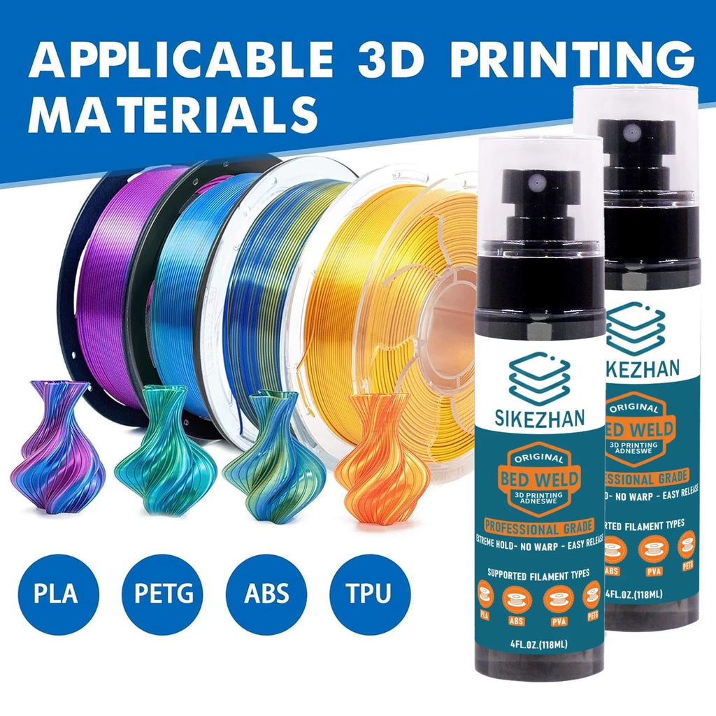 3D Printer Adhesive Spray + Deburring Tool，Enhance Bed Adhesion，Warp Control, Easy Release，Edge Cleanup for PLA/ABS/PETG Prints - Tango's Tech3D Printer Adhesive Spray + Deburring Tool，Enhance Bed Adhesion，Warp Control, Easy Release，Edge Cleanup for PLA/ABS/PETG PrintsTango's TechTango's Tech