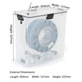 3D Printer Filament Dryer Box Airtight Moisture-Proof Storage with Real-Time Monitoring Tool Parts Holder for 3D Printing - Tango's Tech3D Printer Filament Dryer Box Airtight Moisture-Proof Storage with Real-Time Monitoring Tool Parts Holder for 3D PrintingTango's TechTango's Tech
