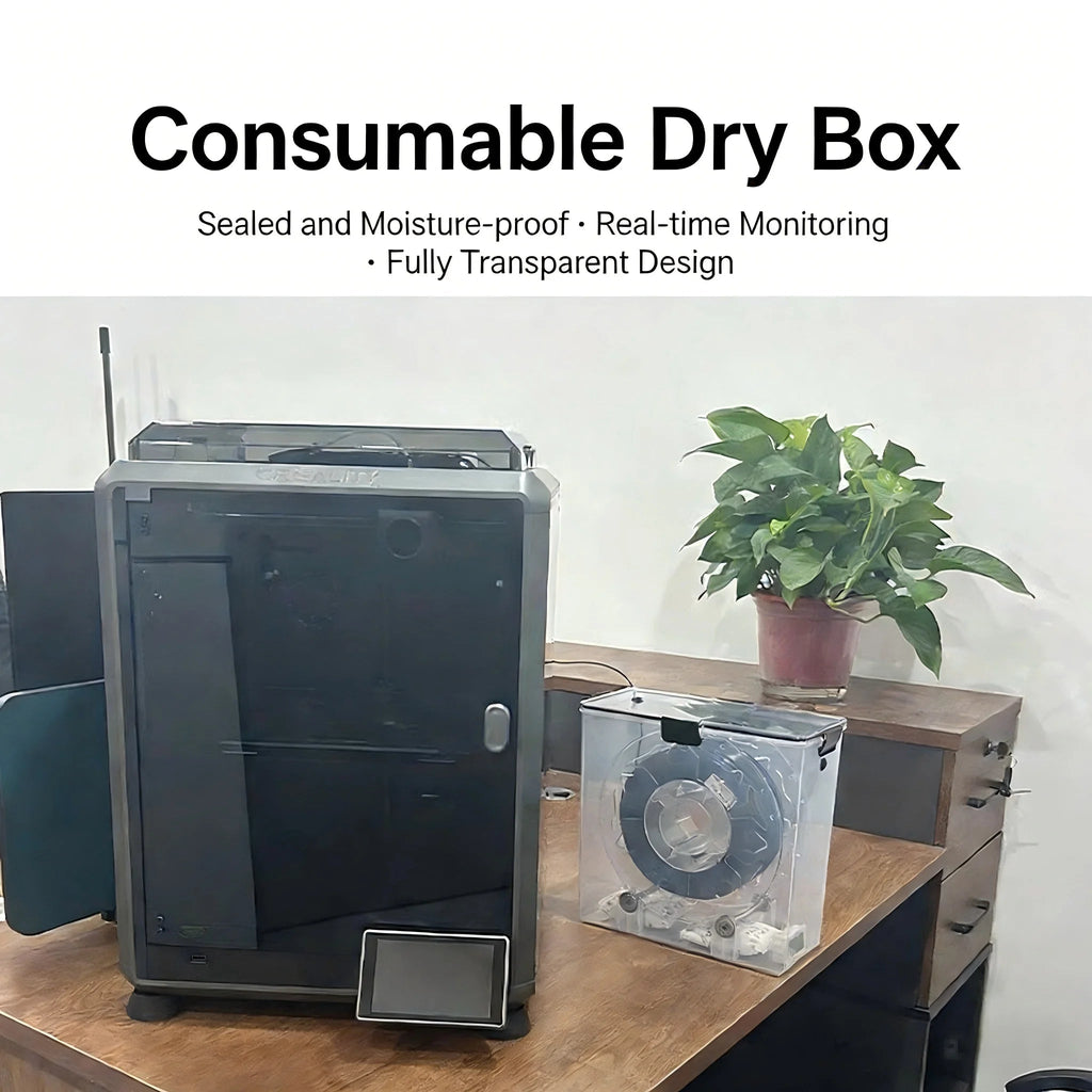 3D Printer Filament Dryer Box Airtight Moisture-Proof Storage with Real-Time Monitoring Tool Parts Holder for 3D Printing - Tango's Tech3D Printer Filament Dryer Box Airtight Moisture-Proof Storage with Real-Time Monitoring Tool Parts Holder for 3D PrintingTango's TechTango's Tech