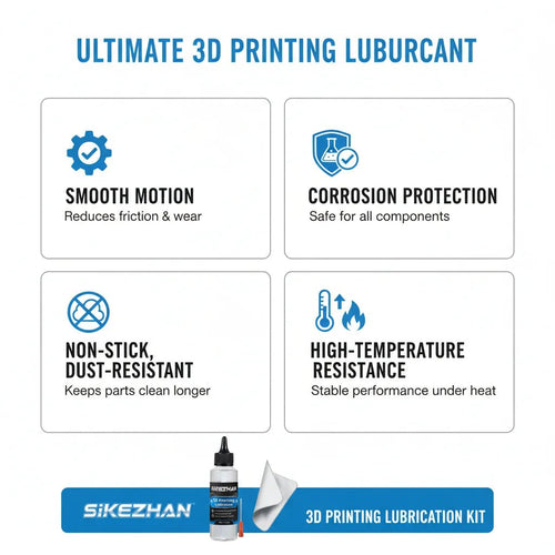 3D Printer Maintenance Kit: PTFE Lubricant Grease & Lint-Free Wipes. For Z-Axis, Rails,Screws. Compatible with Ender/Bambu/Prusa - Tango's Tech3D Printer Maintenance Kit: PTFE Lubricant Grease & Lint-Free Wipes. For Z-Axis, Rails,Screws. Compatible with Ender/Bambu/PrusaTango's TechTango's Tech