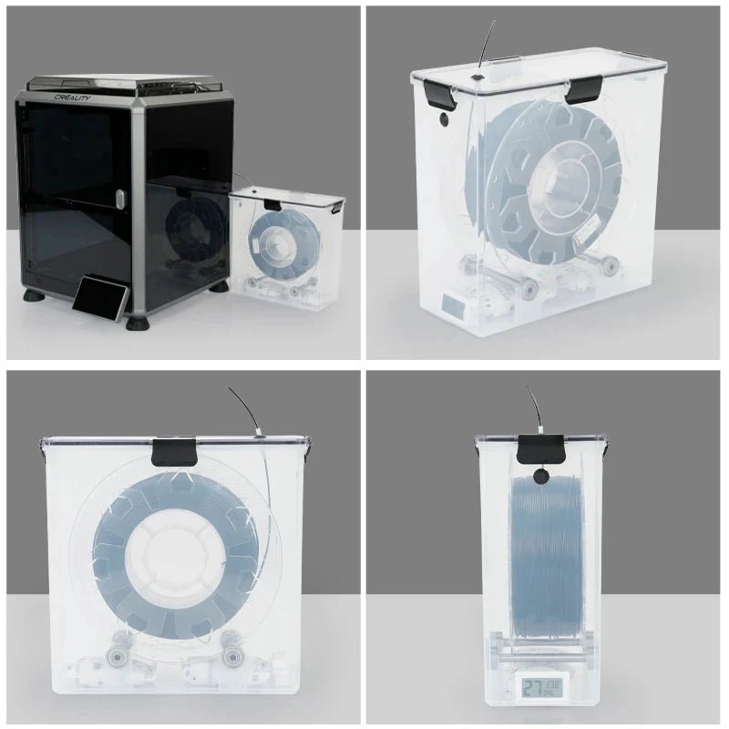 3D Printer Parts Filament Dryer Box Airtight And Moisture-Resistant Real-Time Monitoring for 3D Printer Tools Storage Box Holder - Tango's Tech3D Printer Parts Filament Dryer Box Airtight And Moisture-Resistant Real-Time Monitoring for 3D Printer Tools Storage Box HolderTango's TechTango's Tech
