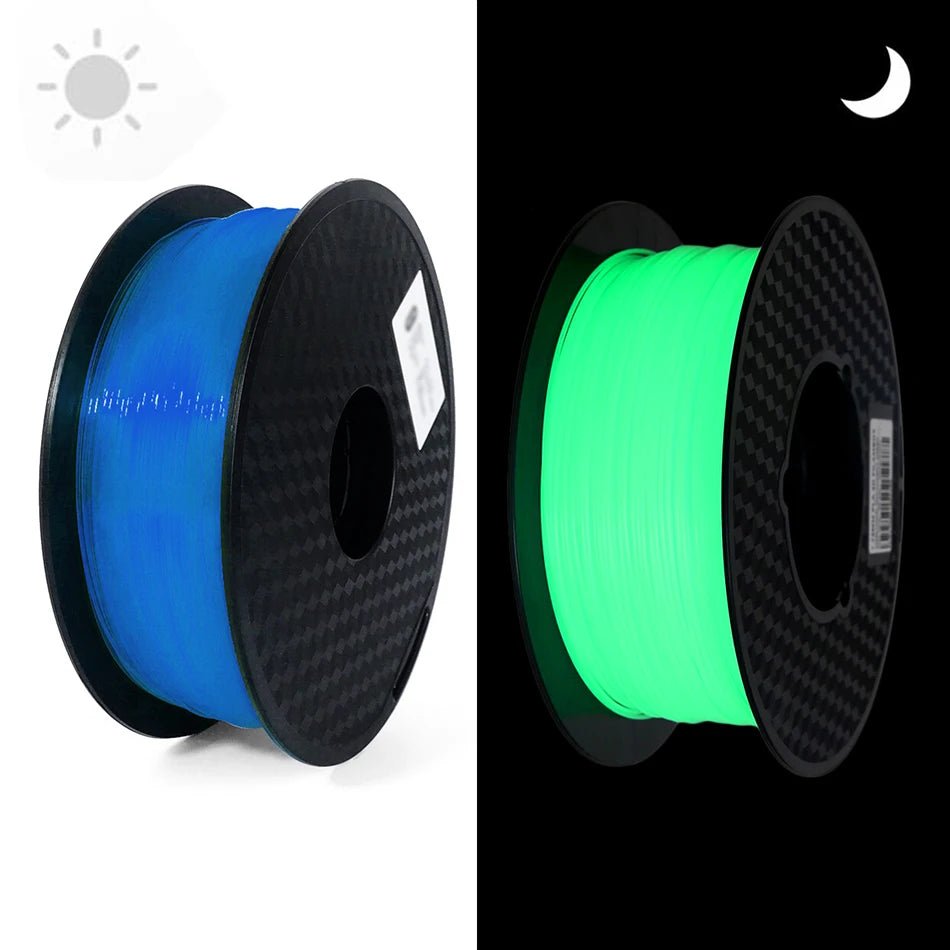 3D Printer PETG Filament Glow In The Dark Noctilucent PETG 1.75mm 3D Print Sublimation Material Transparent Filament Marble Blue - Tango's Tech3D Printer PETG Filament Glow In The Dark Noctilucent PETG 1.75mm 3D Print Sublimation Material Transparent Filament Marble BlueTango's TechTango's Tech