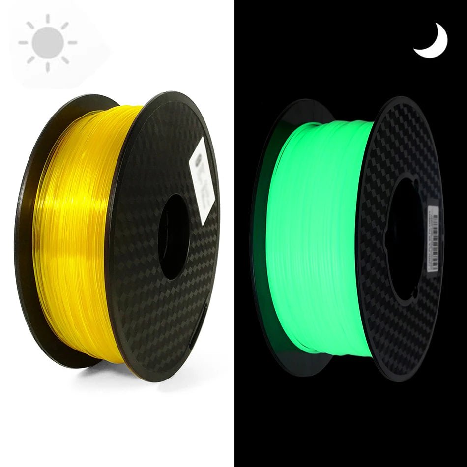 3D Printer PETG Filament Glow In The Dark Noctilucent PETG 1.75mm 3D Print Sublimation Material Transparent Filament Marble Blue - Tango's Tech3D Printer PETG Filament Glow In The Dark Noctilucent PETG 1.75mm 3D Print Sublimation Material Transparent Filament Marble BlueTango's TechTango's Tech