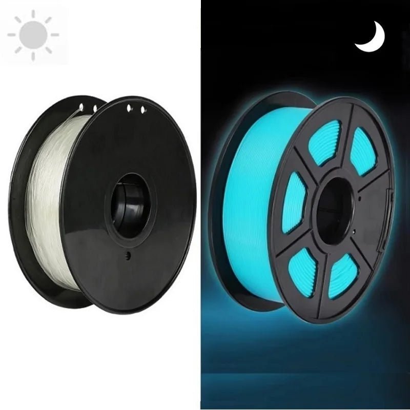 3D Printer PETG Filament Glow In The Dark Noctilucent PETG 1.75mm 3D Print Sublimation Material Transparent Filament Marble Blue - Tango's Tech3D Printer PETG Filament Glow In The Dark Noctilucent PETG 1.75mm 3D Print Sublimation Material Transparent Filament Marble BlueTango's TechTango's Tech