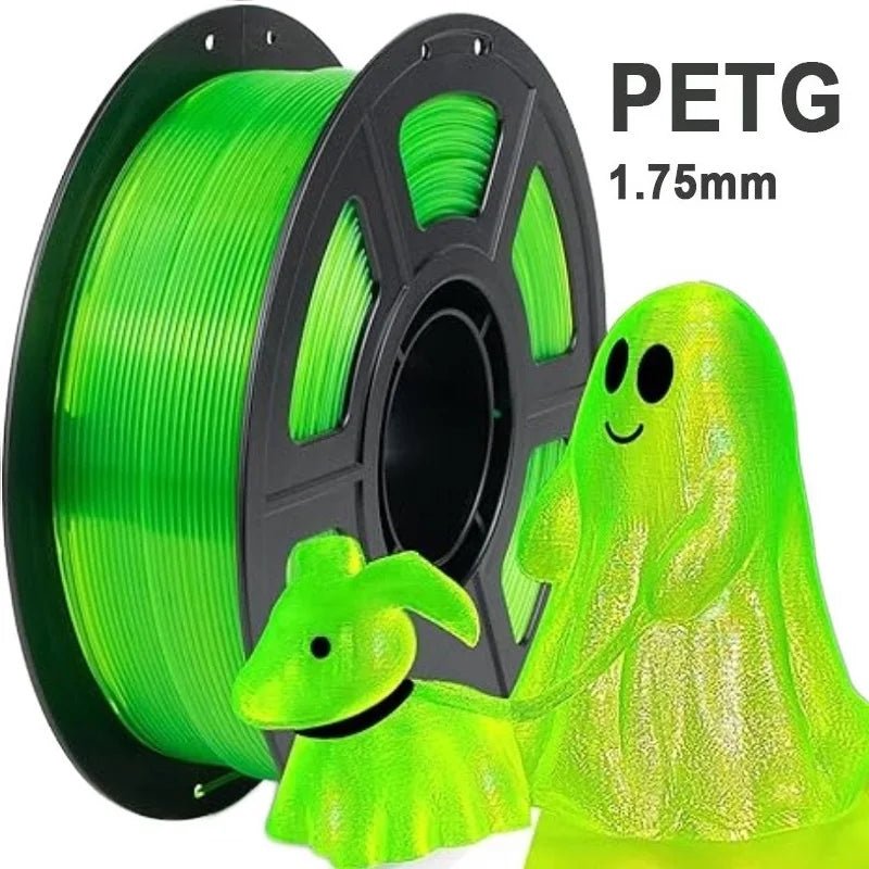 3D Printer PETG Filament Glow In The Dark Noctilucent PETG 1.75mm 3D Print Sublimation Material Transparent Filament Marble Blue - Tango's Tech3D Printer PETG Filament Glow In The Dark Noctilucent PETG 1.75mm 3D Print Sublimation Material Transparent Filament Marble BlueTango's TechTango's Tech