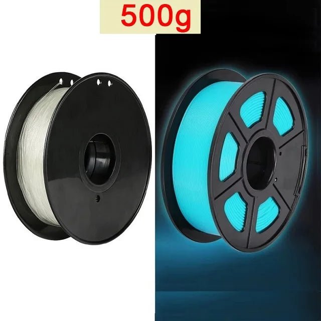 3D Printer PETG Filament Glow In The Dark Noctilucent PETG 1.75mm 3D Print Sublimation Material Transparent Filament Marble Blue - Tango's Tech3D Printer PETG Filament Glow In The Dark Noctilucent PETG 1.75mm 3D Print Sublimation Material Transparent Filament Marble BlueTango's TechTango's Tech