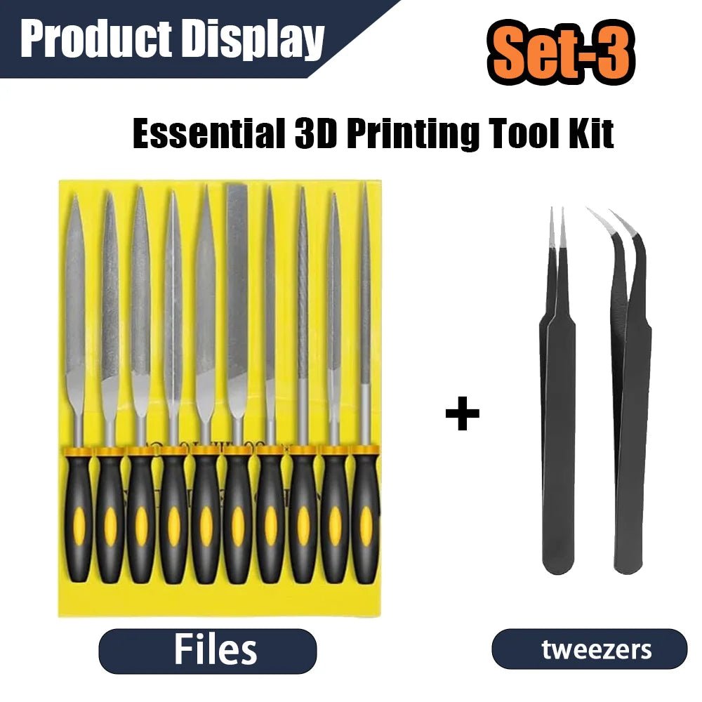 3D Printer Tools Kit, 53pcs 3D Printer Accessories for All FDM/SLA Printers Includes Nozzle Cleaning Tools, Removal Scrapers, - Tango's Tech3D Printer Tools Kit, 53pcs 3D Printer Accessories for All FDM/SLA Printers Includes Nozzle Cleaning Tools, Removal Scrapers,Tango's TechTango's Tech