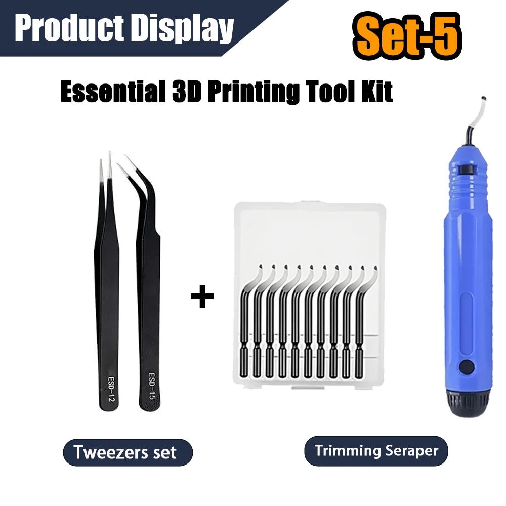 3D Printer Tools Kit, 53pcs 3D Printer Accessories for All FDM/SLA Printers Includes Nozzle Cleaning Tools, Removal Scrapers, - Tango's Tech3D Printer Tools Kit, 53pcs 3D Printer Accessories for All FDM/SLA Printers Includes Nozzle Cleaning Tools, Removal Scrapers,Tango's TechTango's Tech