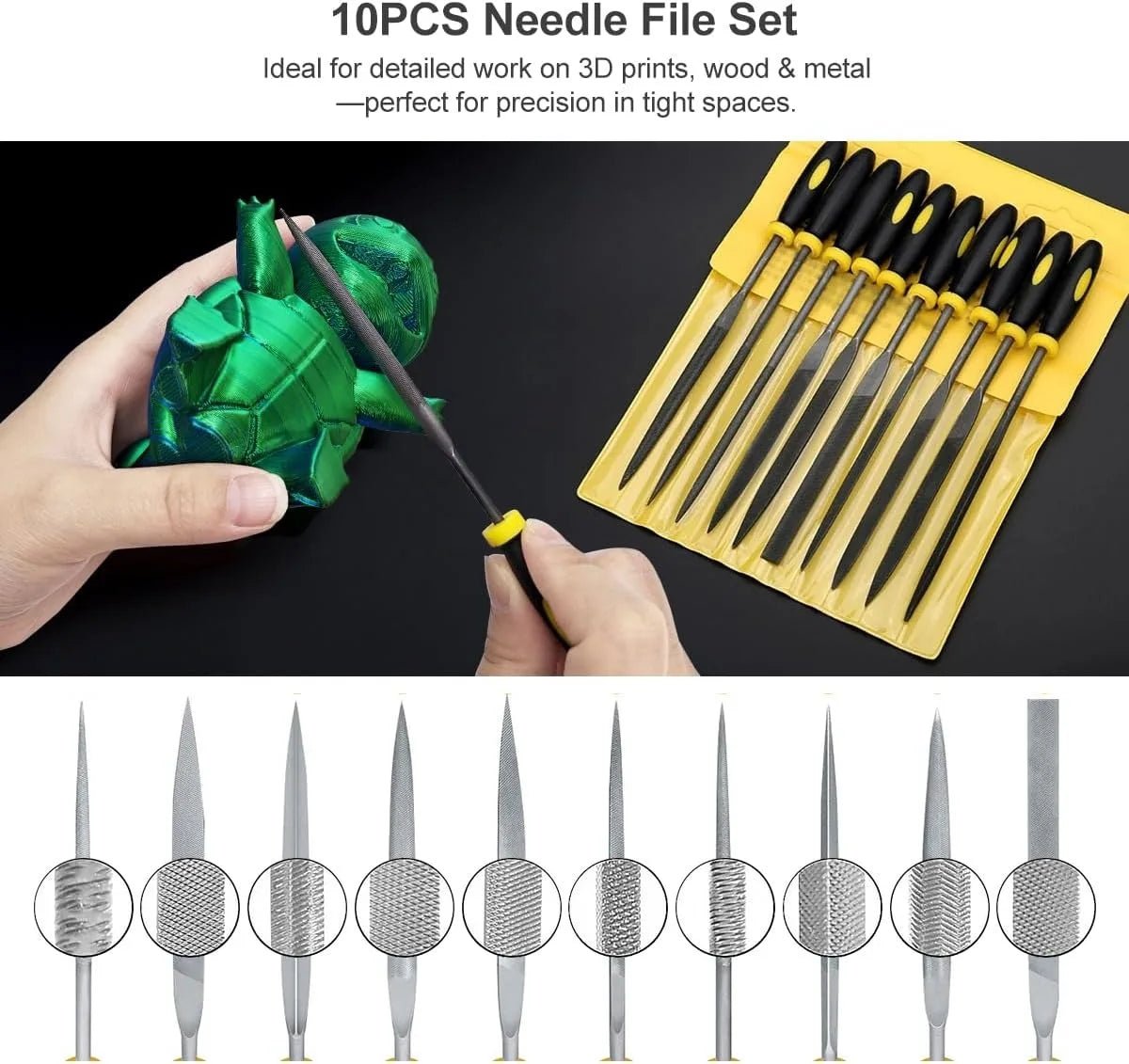 3D Printer Tools Kit, 53pcs 3D Printer Accessories for All FDM/SLA Printers Includes Nozzle Cleaning Tools, Removal Scrapers, - Tango's Tech3D Printer Tools Kit, 53pcs 3D Printer Accessories for All FDM/SLA Printers Includes Nozzle Cleaning Tools, Removal Scrapers,Tango's TechTango's Tech