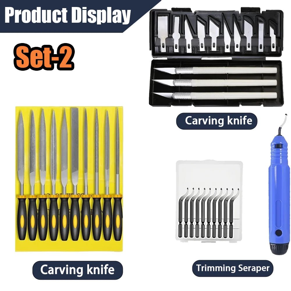 3D Printer Tools Kit, 53pcs 3D Printer Accessories for All FDM/SLA Printers Includes Nozzle Cleaning Tools, Removal Scrapers, - Tango's Tech3D Printer Tools Kit, 53pcs 3D Printer Accessories for All FDM/SLA Printers Includes Nozzle Cleaning Tools, Removal Scrapers,Tango's TechTango's Tech