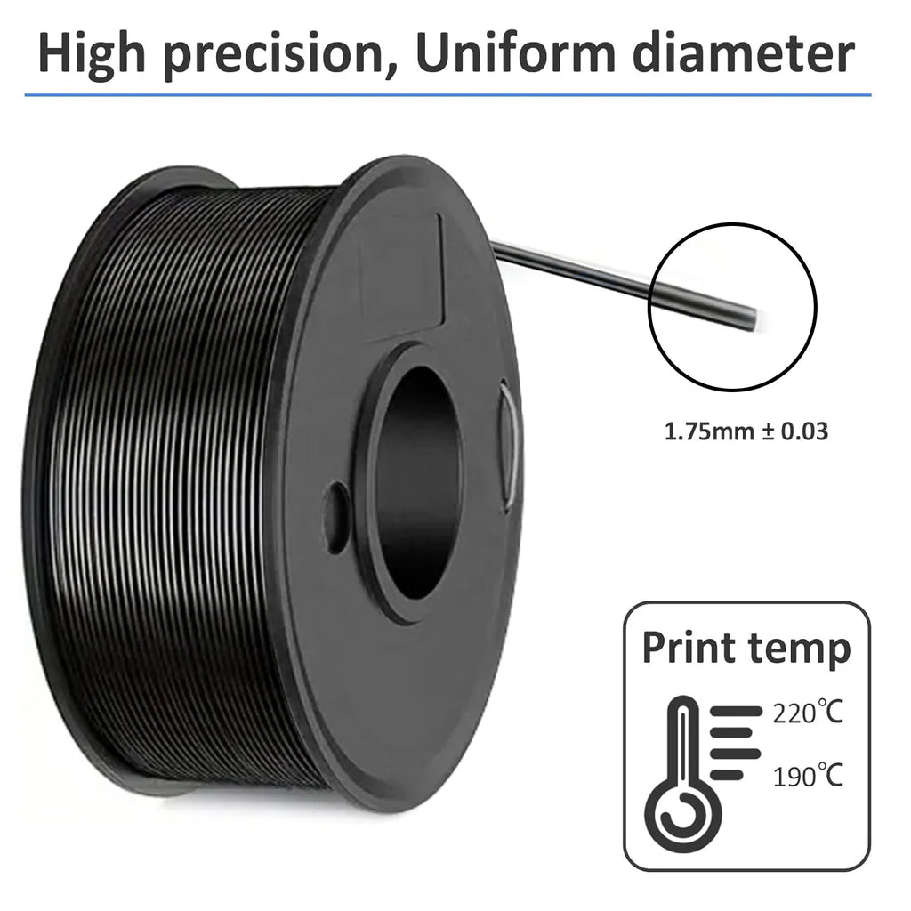 3D Printing Filament PLA 250g Length 80M Diameter 1.75mm FDM Printer Material - Tango's Tech3D Printing Filament PLA 250g Length 80M Diameter 1.75mm FDM Printer MaterialTango's TechTango's Tech