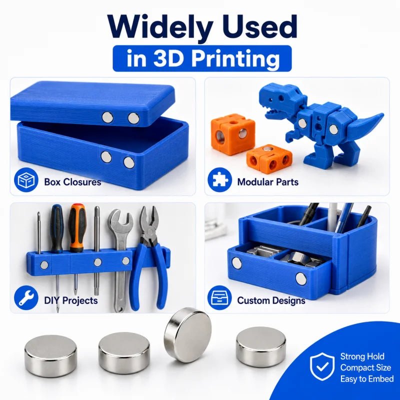 3D Printing Tools Kit 4x2mm 3D Printing Magnets N35 NdfeB Permanent Powerful Round Magnetic Imanes 3D Printer Tool for DIY Model - Tango's Tech3D Printing Tools Kit 4x2mm 3D Printing Magnets N35 NdfeB Permanent Powerful Round Magnetic Imanes 3D Printer Tool for DIY ModelTango's TechTango's Tech
