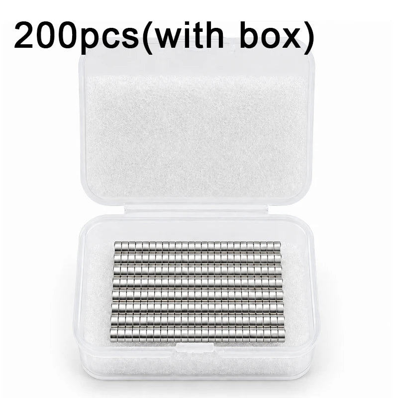 3D Printing Tools Kit 4x2mm 3D Printing Magnets N35 NdfeB Permanent Powerful Round Magnetic Imanes 3D Printer Tool for DIY Model