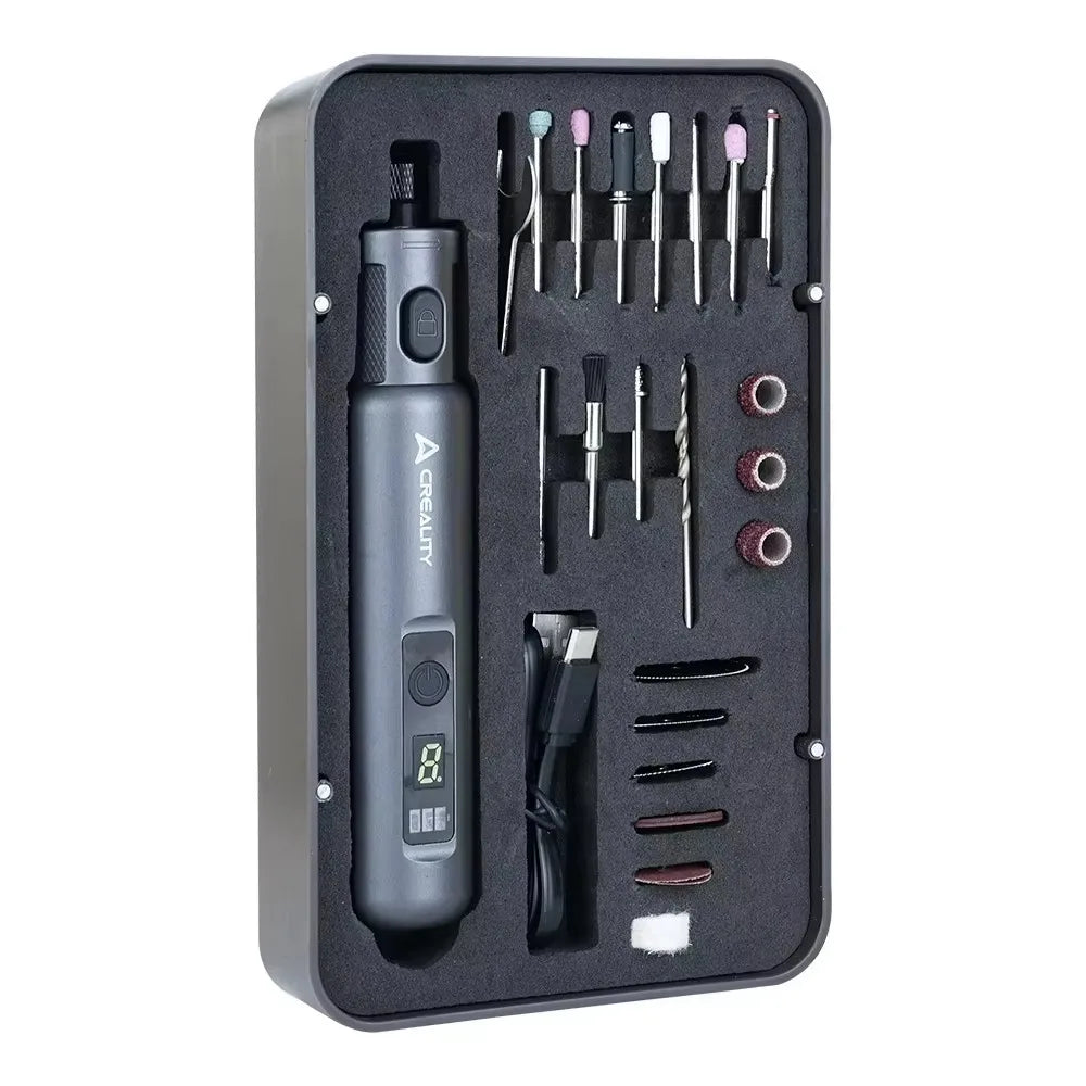 Creality 3D Printer Parts Cordless Rotary Tool Kit 6th Gear Adjustment Gear 6 Variable Speeds 3.7V 1500mAh Cordless Handheld