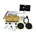 DIY Bluetooth Speaker Kit — Solder-It-Yourself Stereo Amplifier with Acrylic Case & Remote
