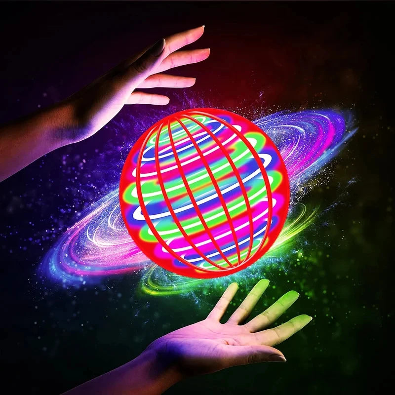 Flying Orb Ball — LED Hover Boomerang Spinner Toy