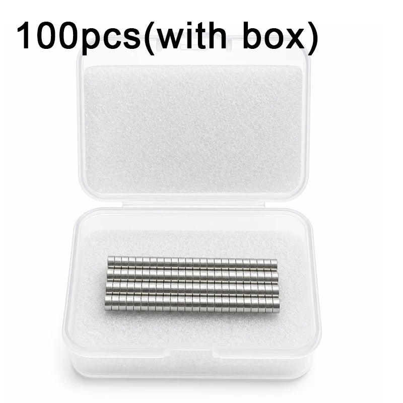 3D Printing Tools Kit 4x2mm 3D Printing Magnets N35 NdfeB Permanent Powerful Round Magnetic Imanes 3D Printer Tool for DIY Model