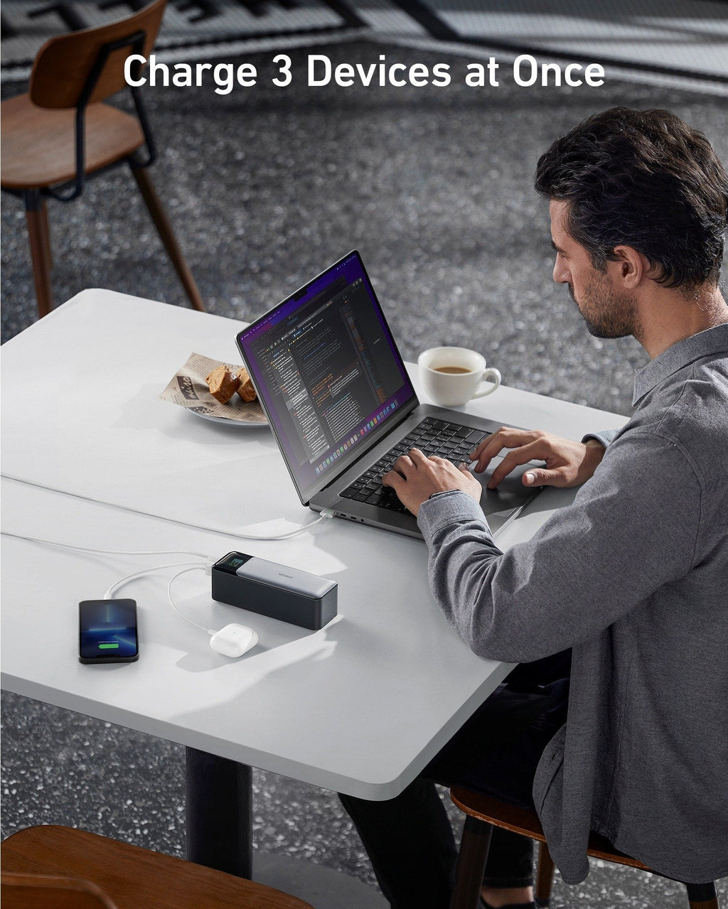 Anker 737 Power Bank (PowerCore 24K) - Tango's TechAnker 737 Power Bank (PowerCore 24K)charging onlyAnkerTango's Tech