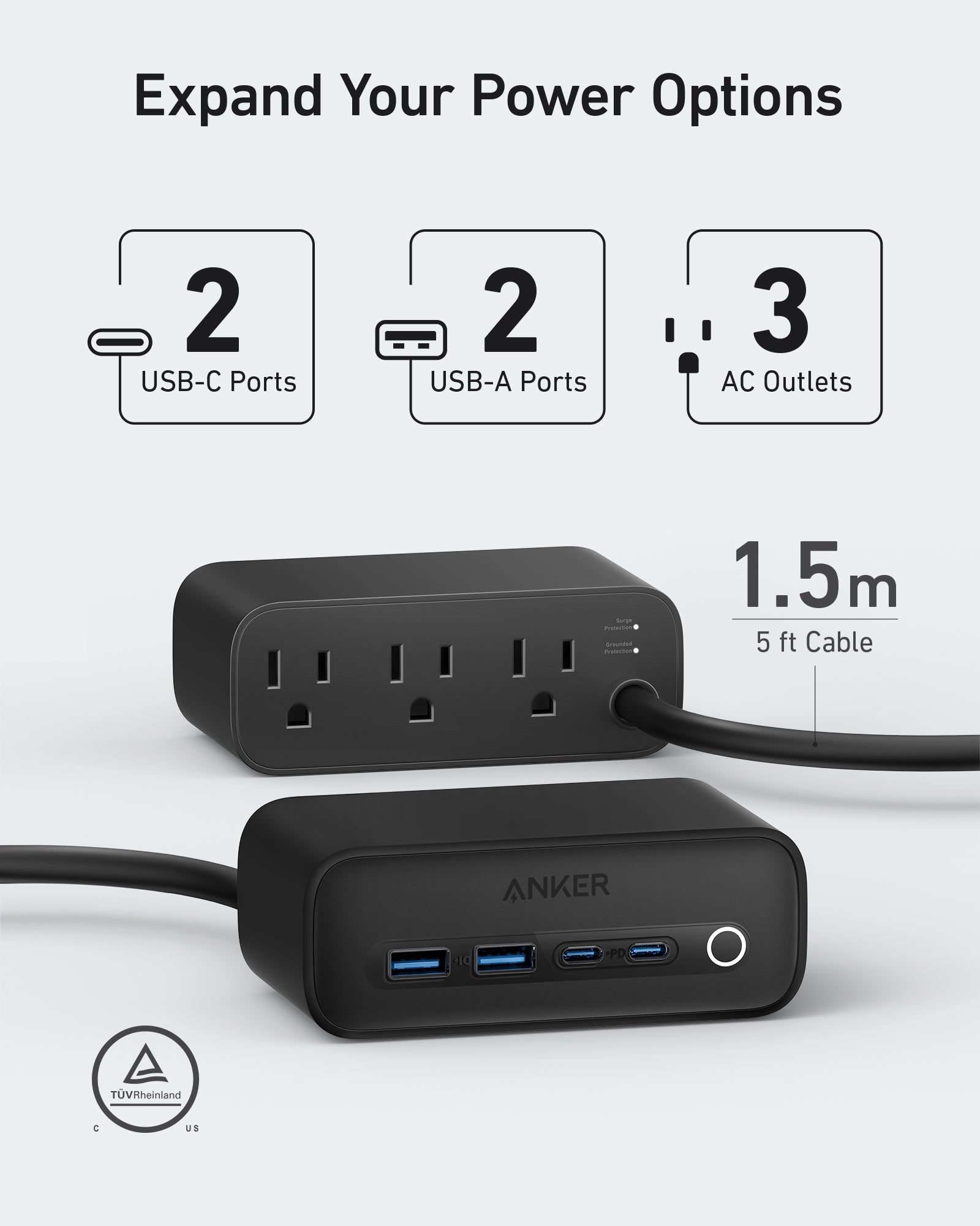 Anker <b>525</b> Charging Station - Tango's TechAnker <b>525</b> Charging Stationcharging onlyAnkerTango's Tech