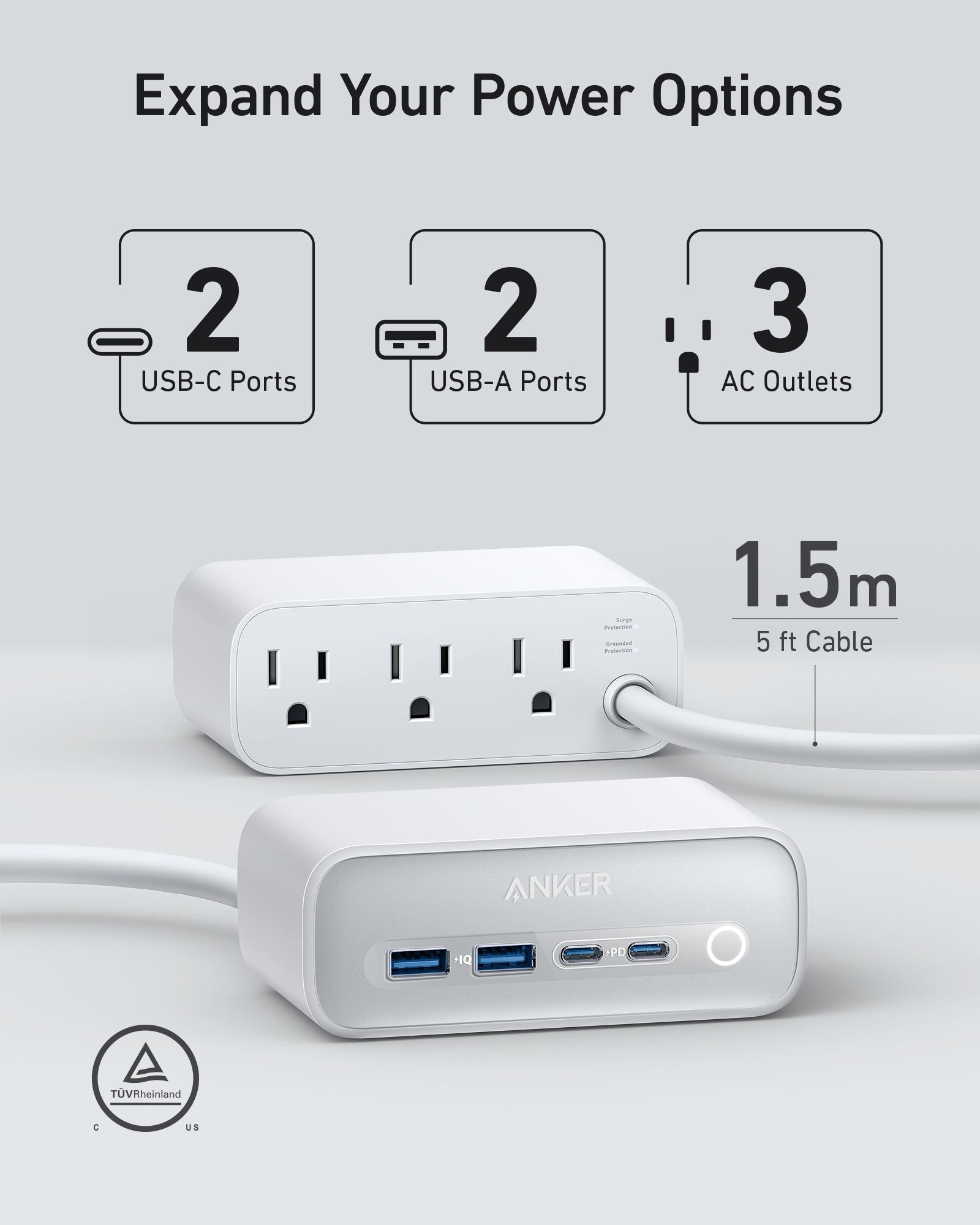Anker <b>525</b> Charging Station - Tango's TechAnker <b>525</b> Charging Stationcharging onlyAnkerTango's Tech