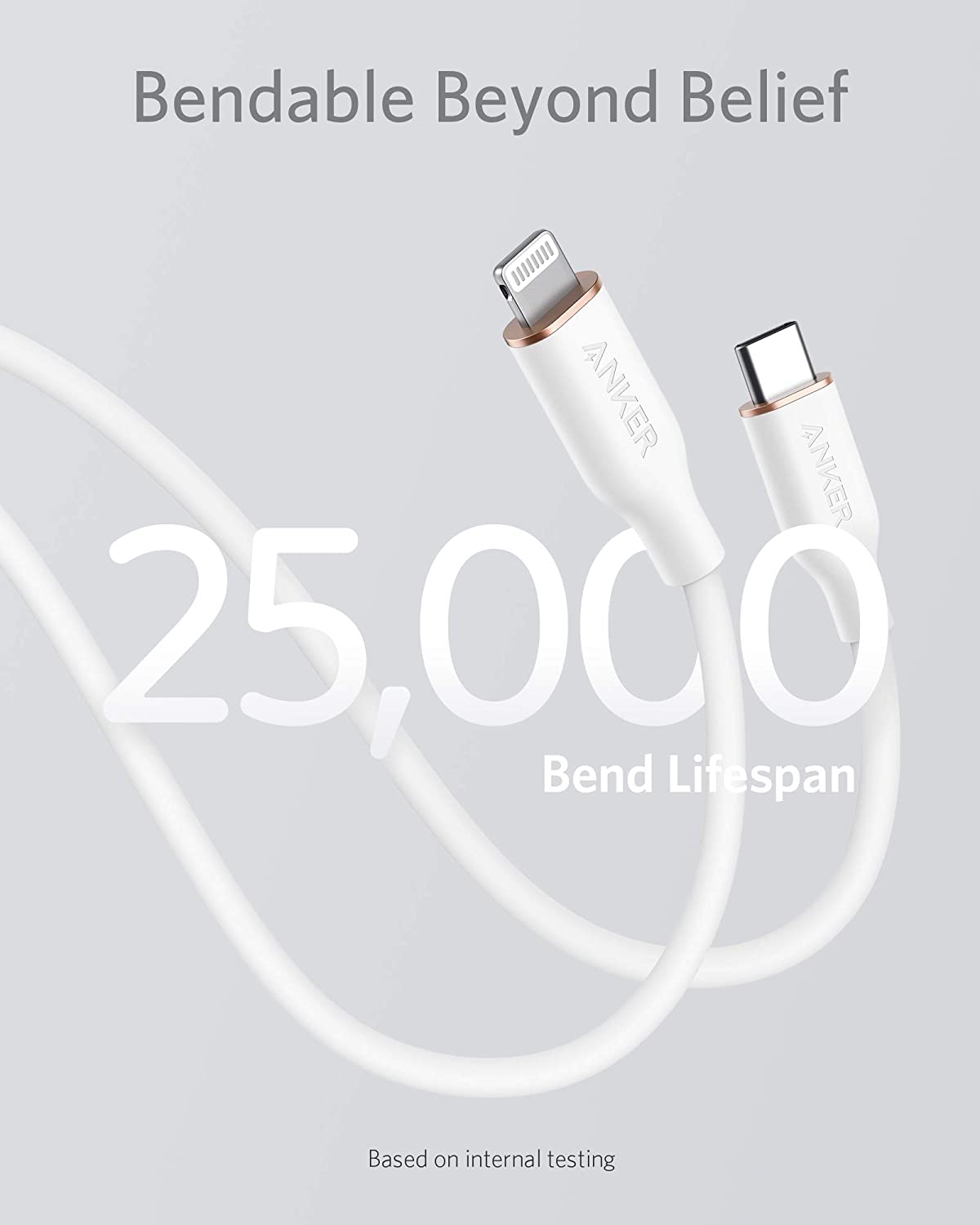 Anker <b>641</b> USB-C to Lightning Cable (Flow, 3 ft Silicone) - Tango's TechAnker <b>641</b> USB-C to Lightning Cable (Flow, 3 ft Silicone)AnkerTango's Tech