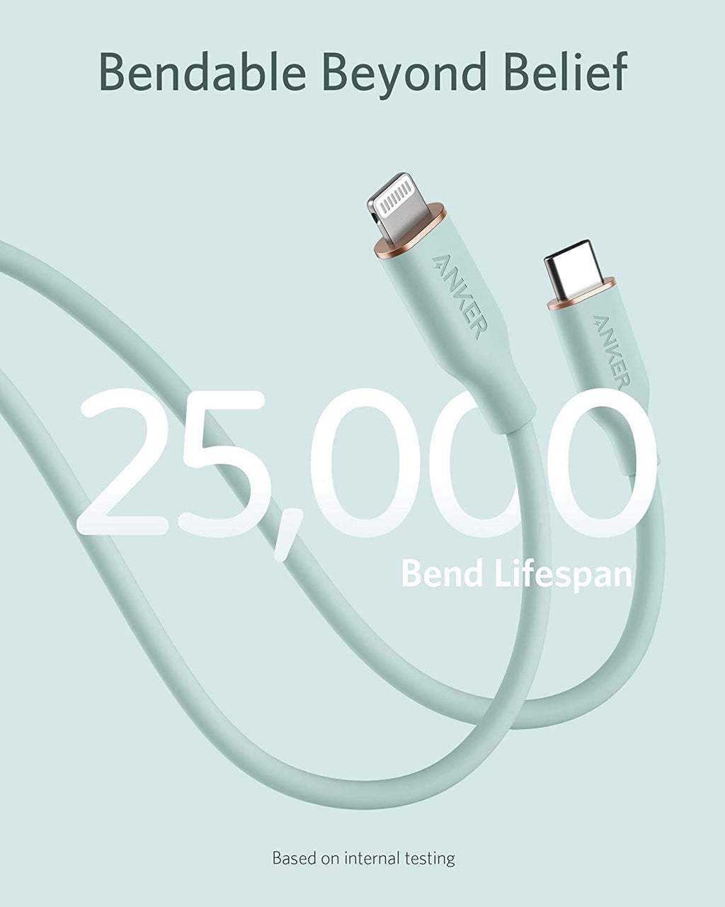 Anker <b>641</b> USB-C to Lightning Cable (Flow, 3 ft Silicone) - Tango's TechAnker <b>641</b> USB-C to Lightning Cable (Flow, 3 ft Silicone)AnkerTango's Tech