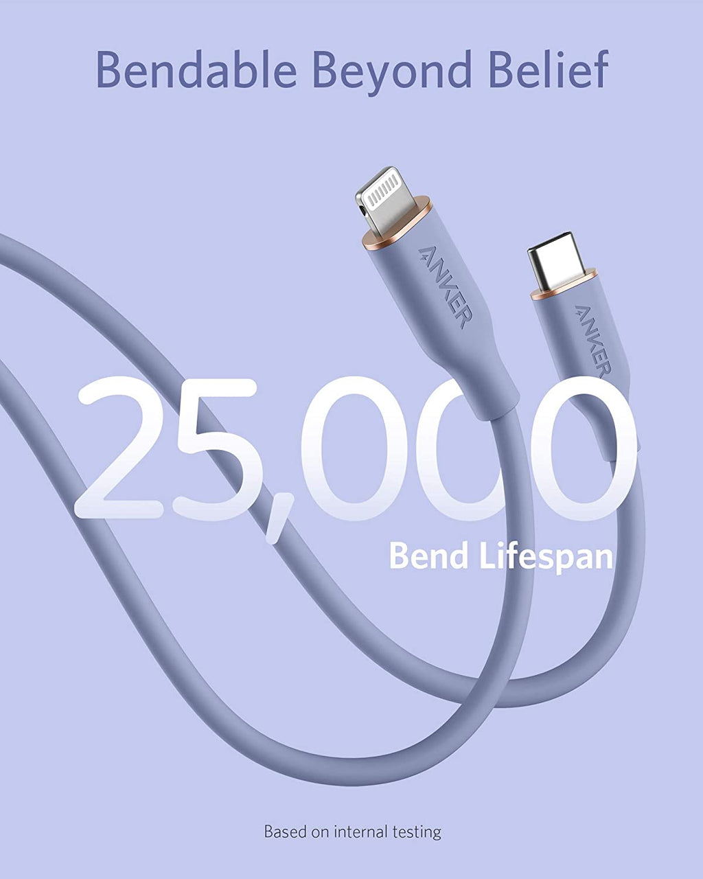 Anker <b>641</b> USB-C to Lightning Cable (Flow, 3 ft Silicone) - Tango's TechAnker <b>641</b> USB-C to Lightning Cable (Flow, 3 ft Silicone)AnkerTango's Tech