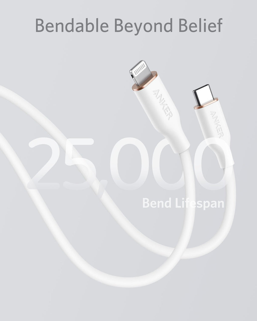 Anker <b>641</b> USB-C to Lightning Cable (Flow, 3 ft Silicone) - Tango's TechAnker <b>641</b> USB-C to Lightning Cable (Flow, 3 ft Silicone)AnkerTango's Tech