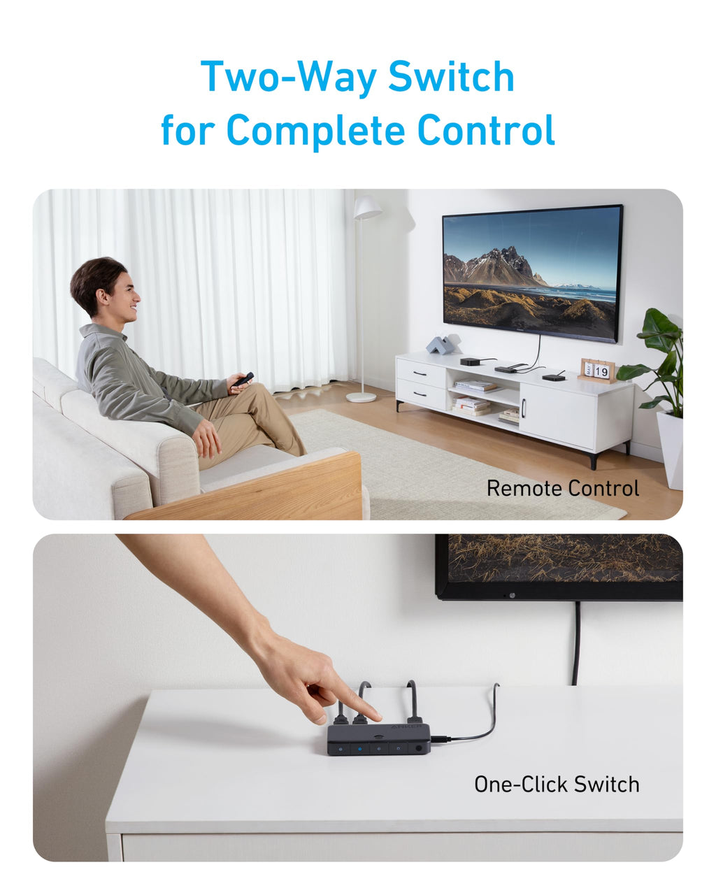 Anker HDMI Switch (4 in 1 Out, 4K HDMI) - Tango's TechAnker HDMI Switch (4 in 1 Out, 4K HDMI)AnkerTango's Tech