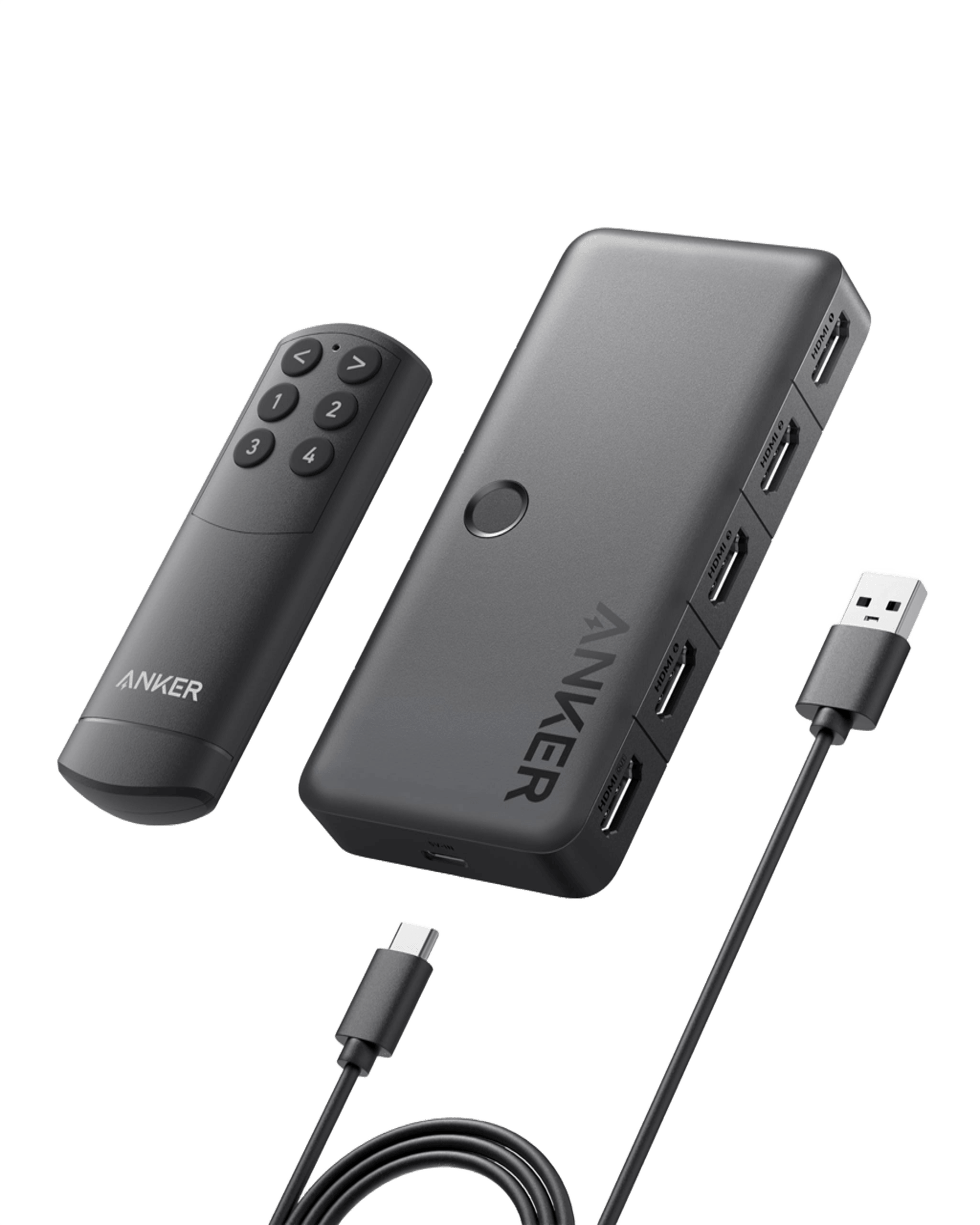 Anker HDMI Switch (4 in 1 Out, 4K HDMI) - Tango's TechAnker HDMI Switch (4 in 1 Out, 4K HDMI)AnkerTango's Tech