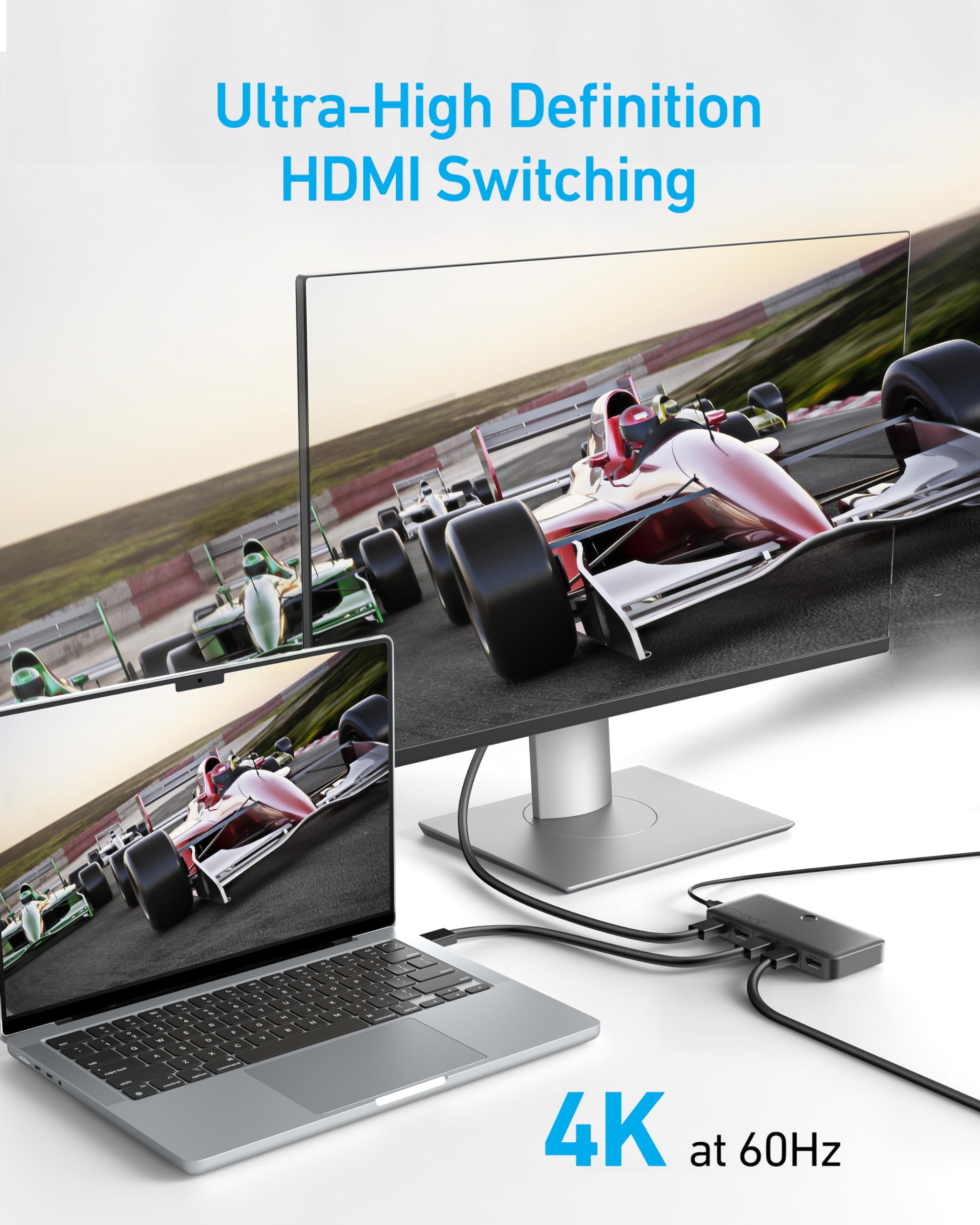 Anker HDMI Switch (4 in 1 Out, 4K HDMI) - Tango's TechAnker HDMI Switch (4 in 1 Out, 4K HDMI)AnkerTango's Tech