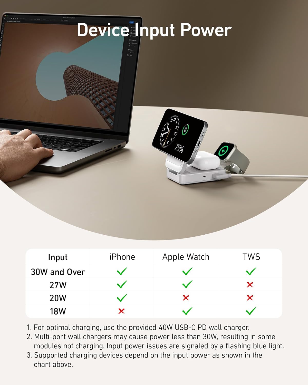 Anker MagGo Wireless Charging Station (Foldable 3-in-1) - Tango's TechAnker MagGo Wireless Charging Station (Foldable 3-in-1)AnkerTango's Tech