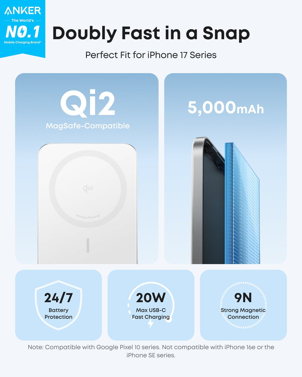 Anker Nano Power Bank (5K, MagGo, Slim) - Tango's TechAnker Nano Power Bank (5K, MagGo, Slim)charging onlyAnkerTango's Tech