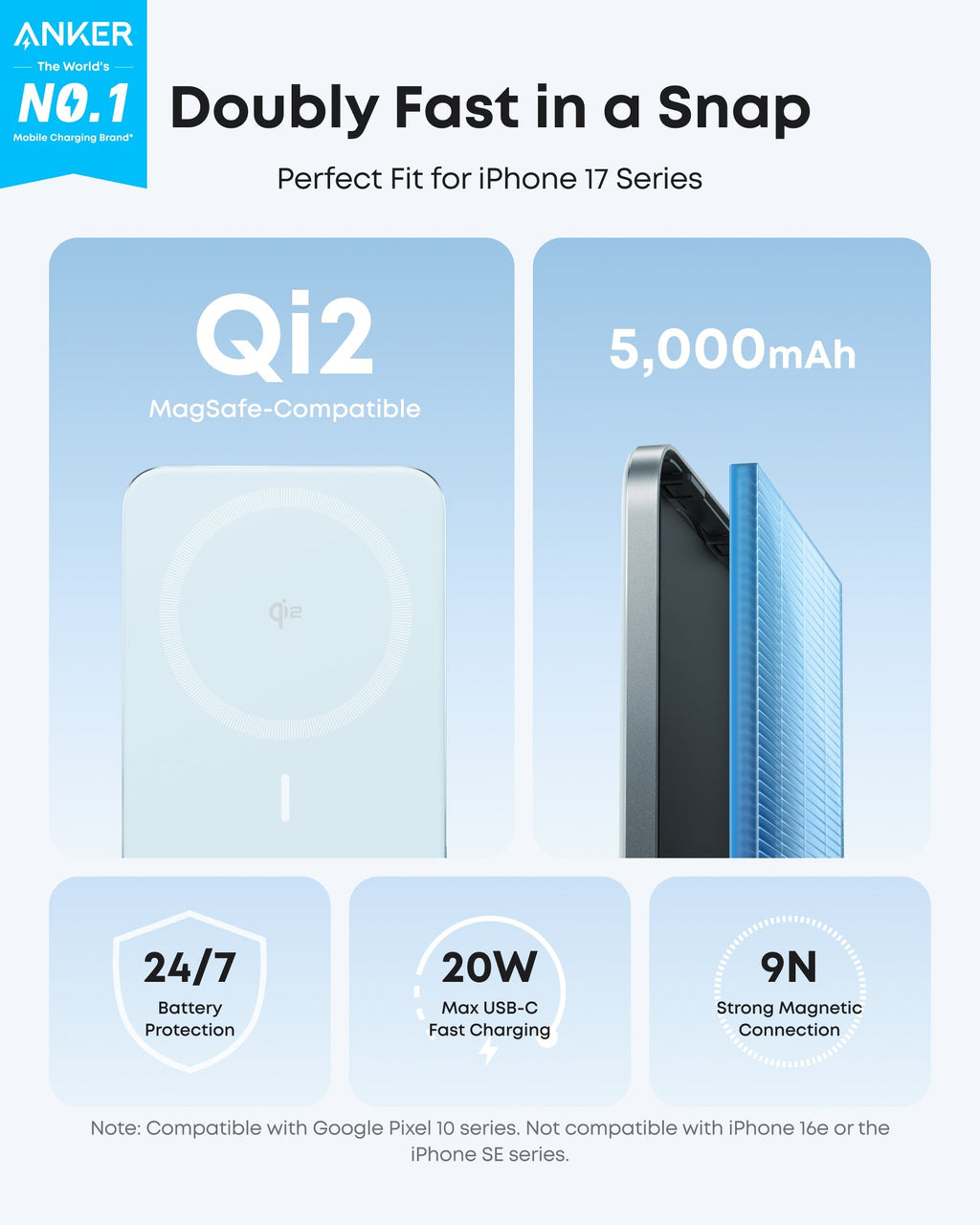 Anker Nano Power Bank (5K, MagGo, Slim) - Tango's TechAnker Nano Power Bank (5K, MagGo, Slim)charging onlyAnkerTango's Tech