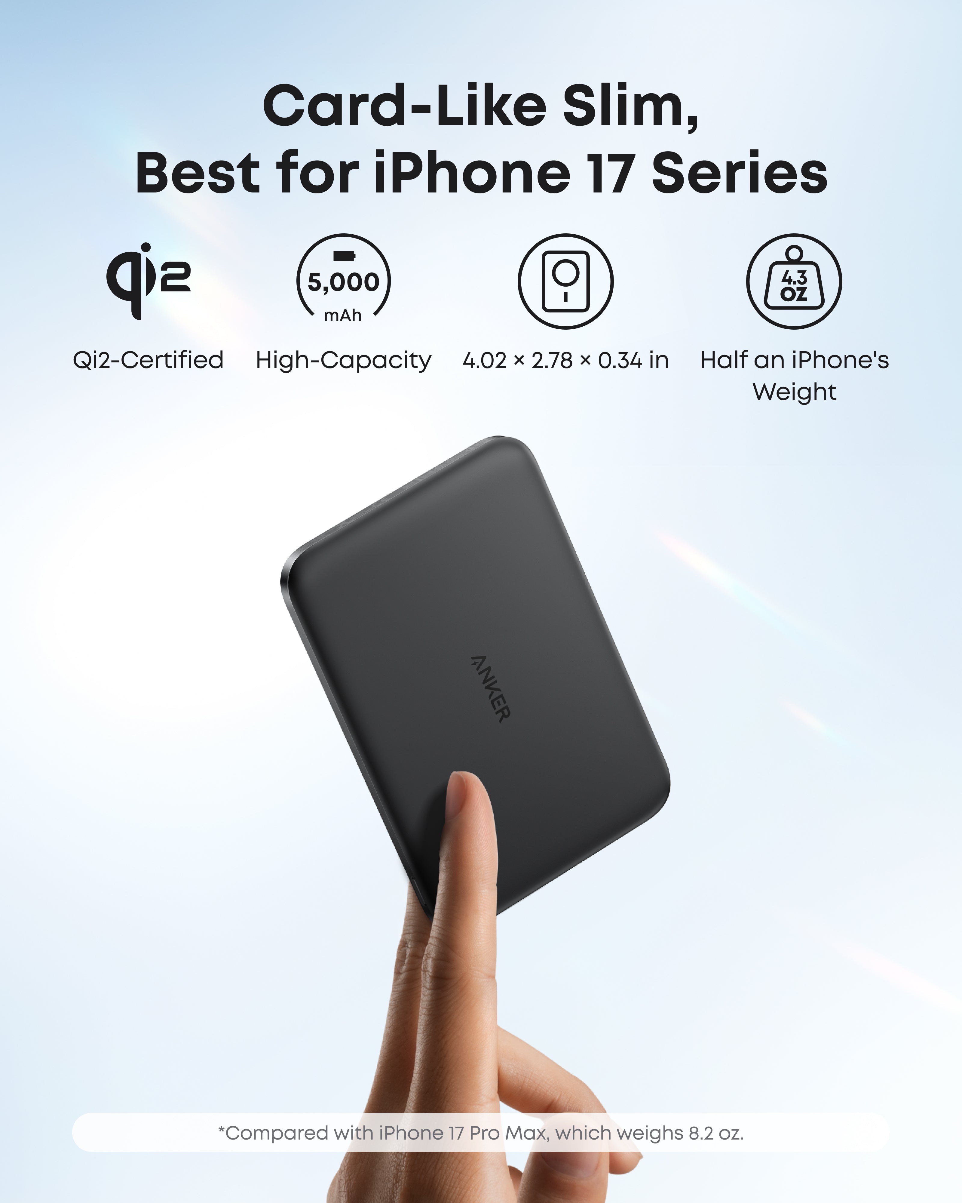 Anker Nano Power Bank (5K, MagGo, Slim) - Tango's TechAnker Nano Power Bank (5K, MagGo, Slim)charging onlyAnkerTango's Tech