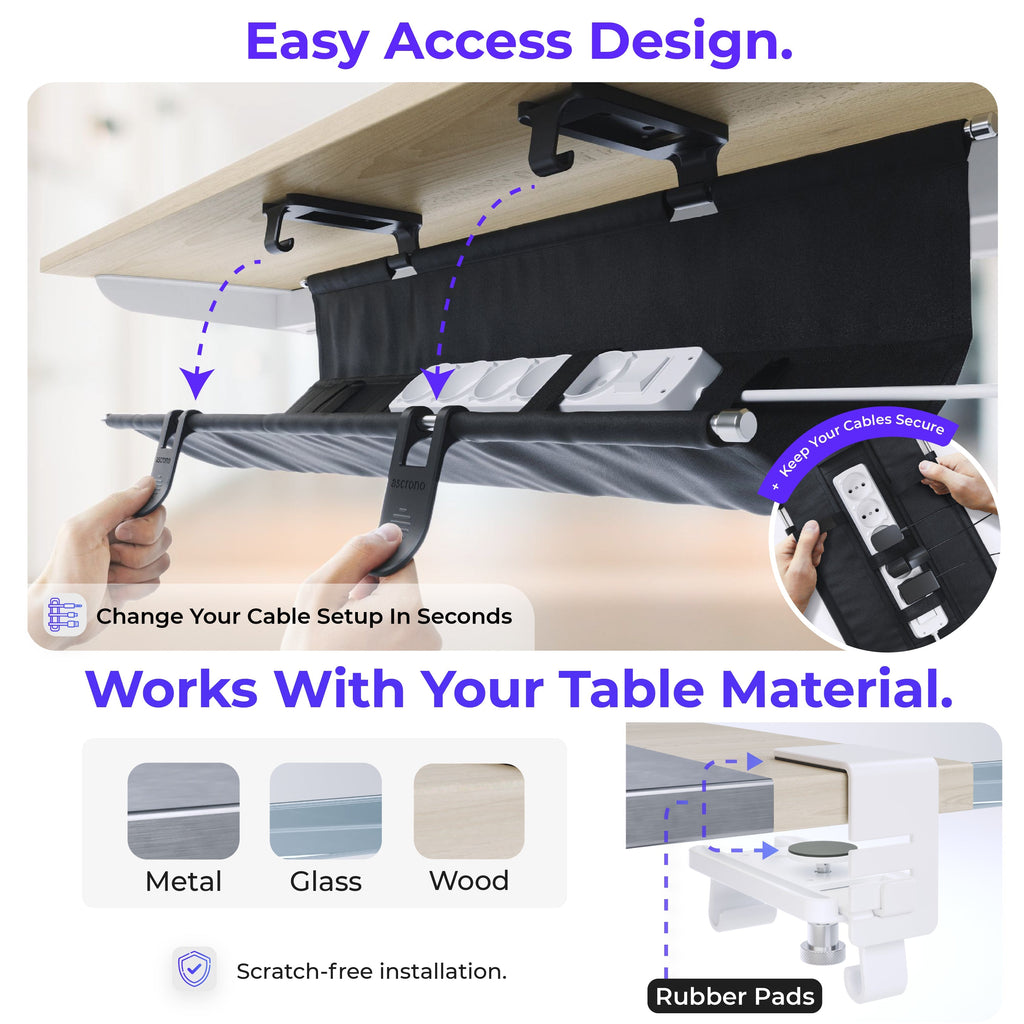 Ascrono® CableCare Tray - Tango's TechAscrono® CableCare TrayCable TrayAscronoTango's Tech
