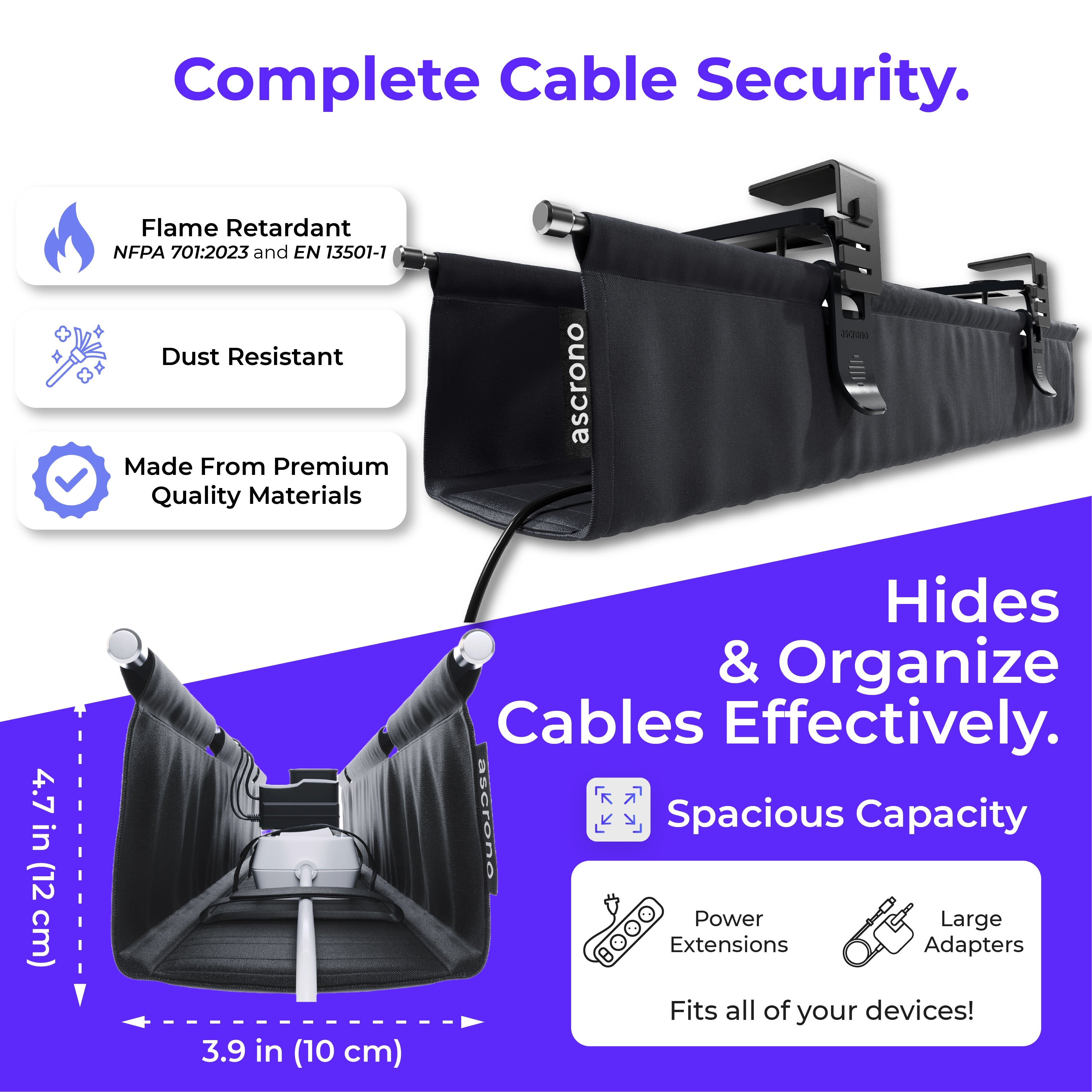 Ascrono® CableCare Tray - Tango's TechAscrono® CableCare TrayCable TrayAscronoTango's Tech