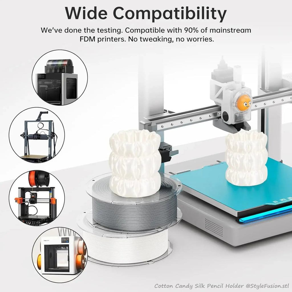 BIGTREETCH PLA Aura Silk 3D Printer Filament 1.75mm 1kg Plastic For Bambu Lab Elegoo Creality Anycubic Voron 3D Printer Filament - Tango's TechBIGTREETCH PLA Aura Silk 3D Printer Filament 1.75mm 1kg Plastic For Bambu Lab Elegoo Creality Anycubic Voron 3D Printer FilamentTango's TechTango's Tech