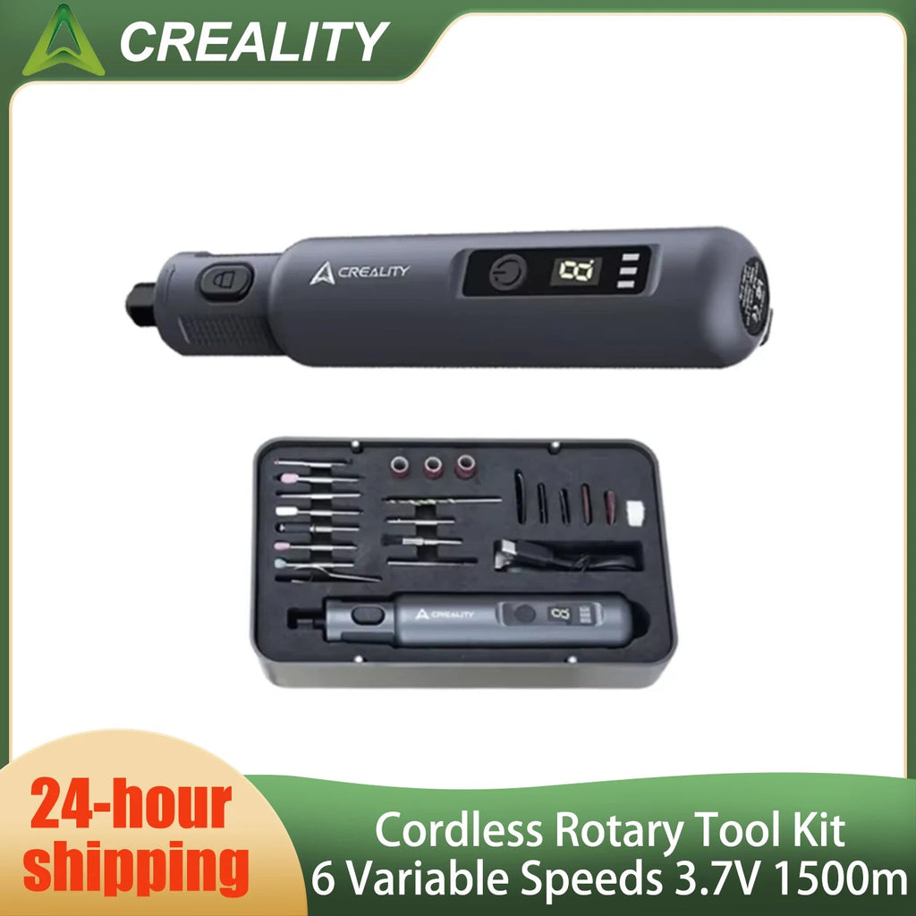 Creality 3D Printer Parts Cordless Rotary Tool Kit 6th Gear Adjustment Gear 6 Variable Speeds 3.7V 1500mAh Cordless Handheld - Tango's TechCreality 3D Printer Parts Cordless Rotary Tool Kit 6th Gear Adjustment Gear 6 Variable Speeds 3.7V 1500mAh Cordless HandheldTango's TechTango's Tech
