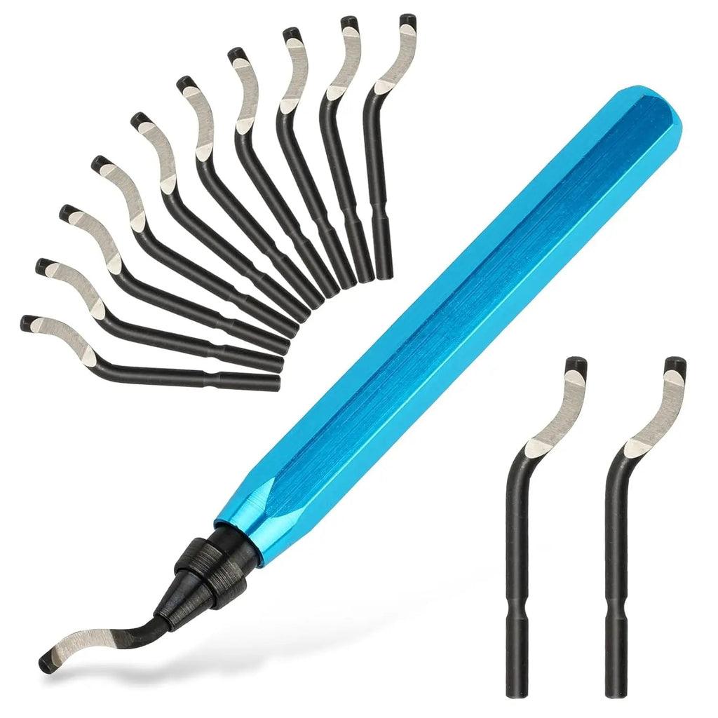 Deburring Tool with 12 High Speed Steel Blades, Deburring Tool 3D Printing, Deburring Tool for Metal,Plastic, 3D Printed Edges - Tango's TechDeburring Tool with 12 High Speed Steel Blades, Deburring Tool 3D Printing, Deburring Tool for Metal,Plastic, 3D Printed EdgesTango's TechTango's Tech