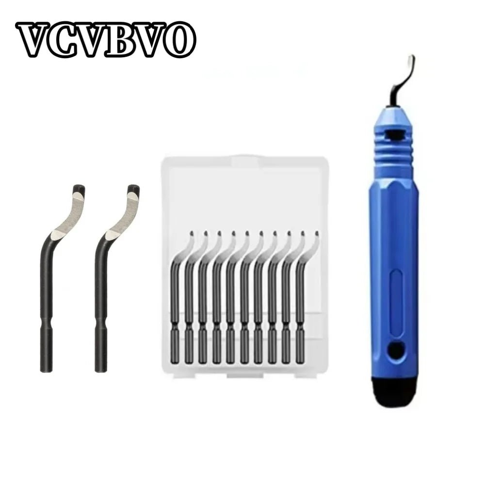 Deburring Tool with 12 High Speed Steel Blades, Deburring Tool 3D Printing, Deburring Tool for Metal,Plastic, 3D Printed Edges - Tango's TechDeburring Tool with 12 High Speed Steel Blades, Deburring Tool 3D Printing, Deburring Tool for Metal,Plastic, 3D Printed EdgesTango's TechTango's Tech