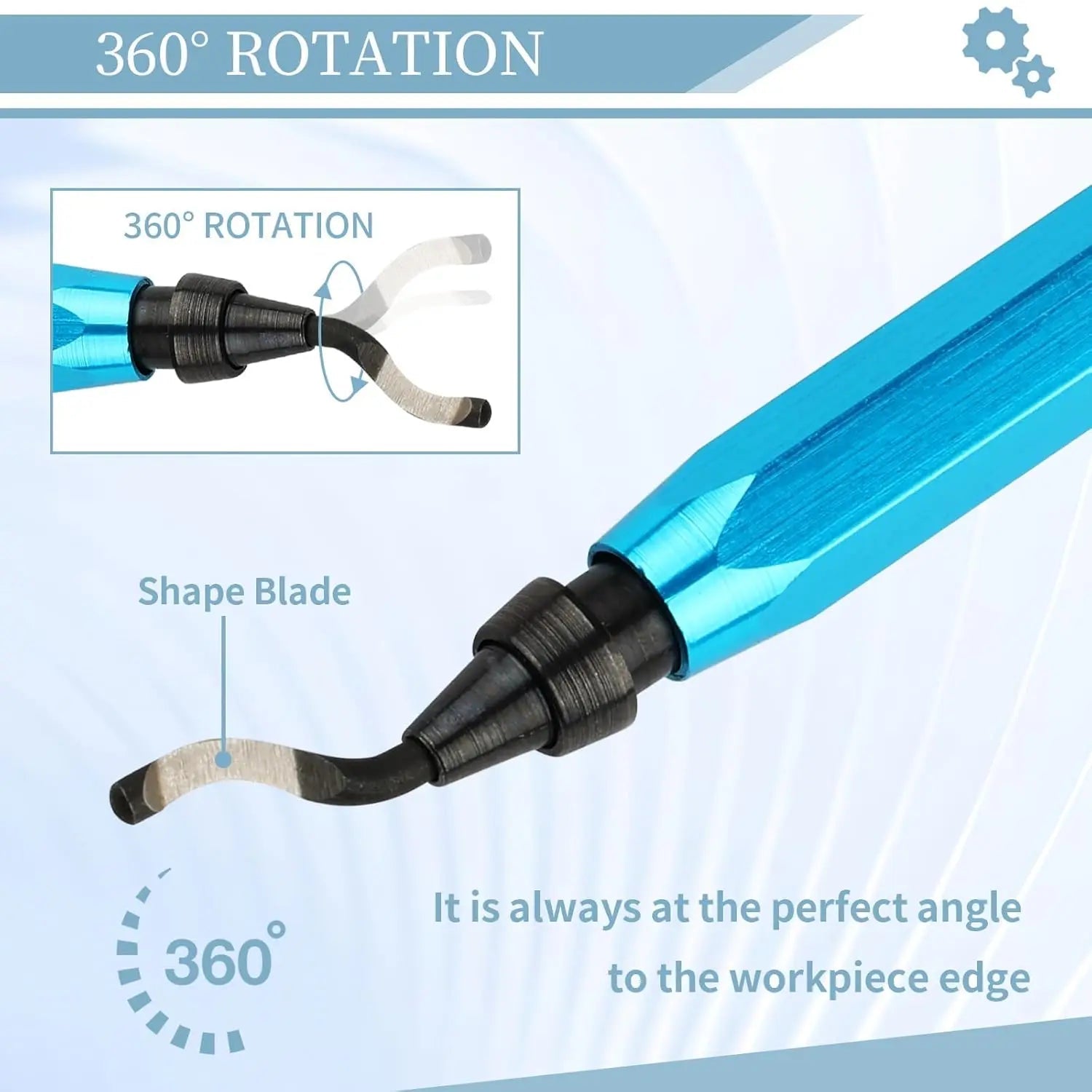 Deburring Tool with 12 High Speed Steel Blades, Deburring Tool 3D Printing, Deburring Tool for Metal,Plastic, 3D Printed Edges - Tango's TechDeburring Tool with 12 High Speed Steel Blades, Deburring Tool 3D Printing, Deburring Tool for Metal,Plastic, 3D Printed EdgesTango's TechTango's Tech