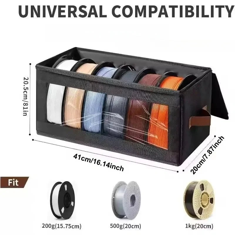 Filament Storage Bag - 3D Printer Filament Storage Containers, 3D Printing Accessories Holder Rack for Home, Office Workshop - Tango's TechFilament Storage Bag - 3D Printer Filament Storage Containers, 3D Printing Accessories Holder Rack for Home, Office WorkshopTango's TechTango's Tech