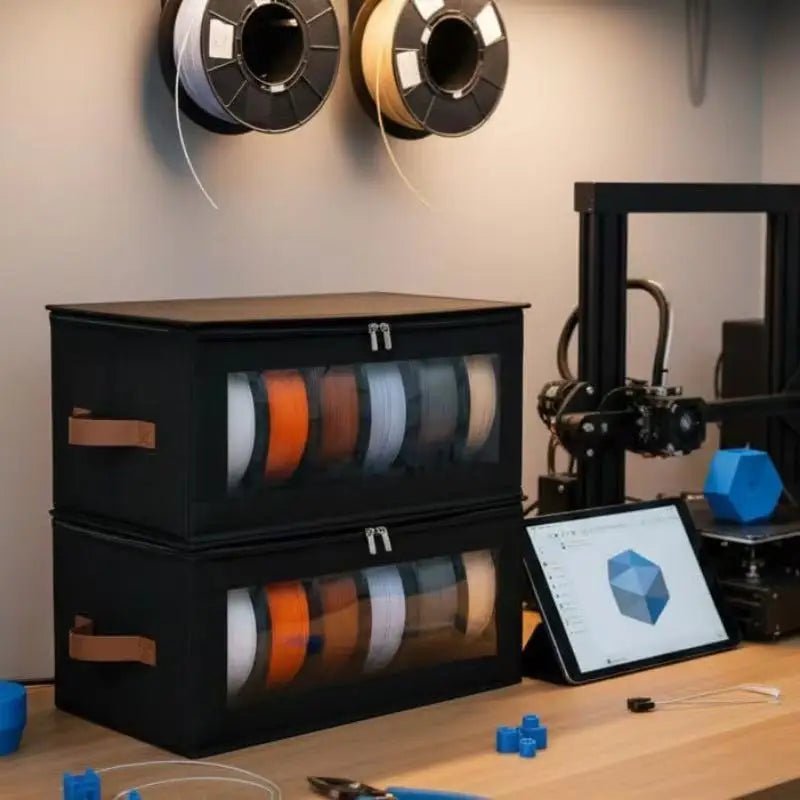 Filament Storage Bag - 3D Printer Filament Storage Containers, 3D Printing Accessories Holder Rack for Home, Office Workshop - Tango's TechFilament Storage Bag - 3D Printer Filament Storage Containers, 3D Printing Accessories Holder Rack for Home, Office WorkshopTango's TechTango's Tech