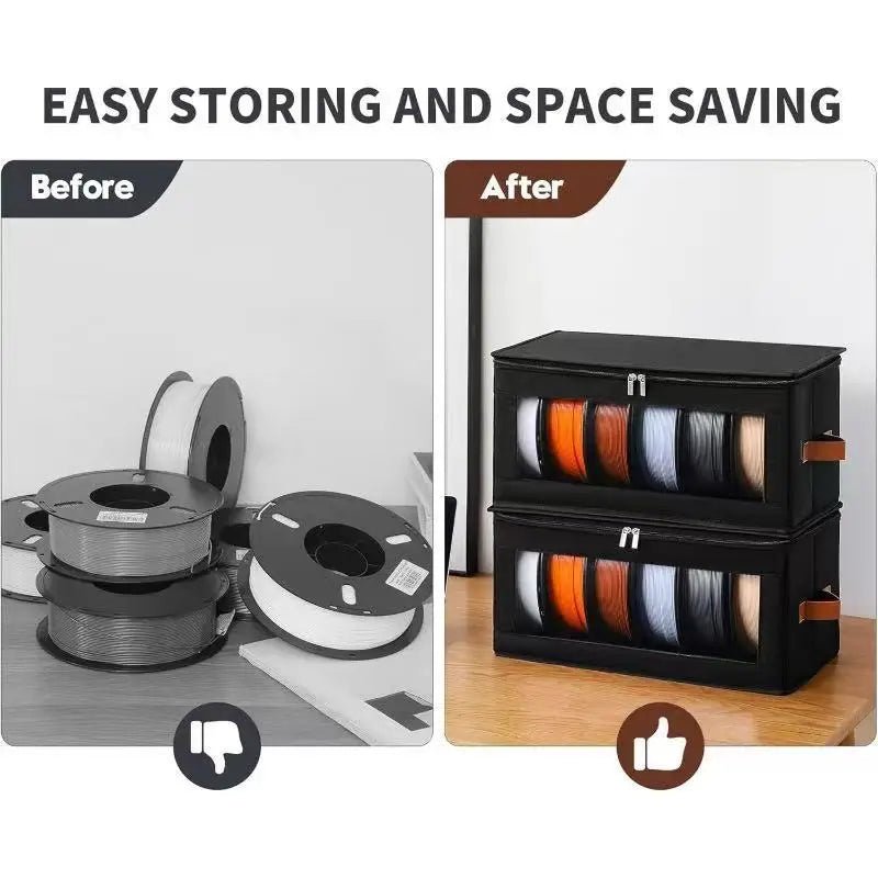 Filament Storage Bag - 3D Printer Filament Storage Containers, 3D Printing Accessories Holder Rack for Home, Office Workshop - Tango's TechFilament Storage Bag - 3D Printer Filament Storage Containers, 3D Printing Accessories Holder Rack for Home, Office WorkshopTango's TechTango's Tech