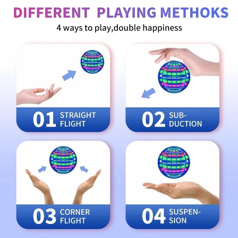 Flying Orb Ball — LED Hover Boomerang Spinner Toy - Tango's TechFlying Orb Ball — LED Hover Boomerang Spinner ToyElectronics & GadgetsTango's TechTango's Tech