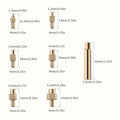 Heat Set Insert Soldering Iron Tip Head M2 M3 M4 M5 M6 M8 Hot Melt Insets Nut Brass Embedded Thread Insertion Kit For Plastic - Tango's TechHeat Set Insert Soldering Iron Tip Head M2 M3 M4 M5 M6 M8 Hot Melt Insets Nut Brass Embedded Thread Insertion Kit For PlasticTango's TechTango's Tech